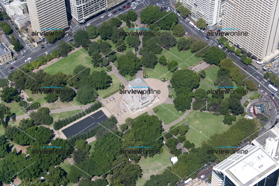 Aerial Image of ANZAC War Memorial, Sydney