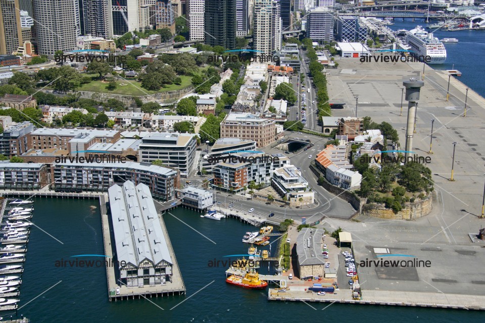 Aerial Image of Millers Point and Observatory Hill