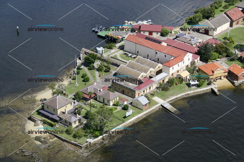 Aerial Image of Spectacle Island, Sydney