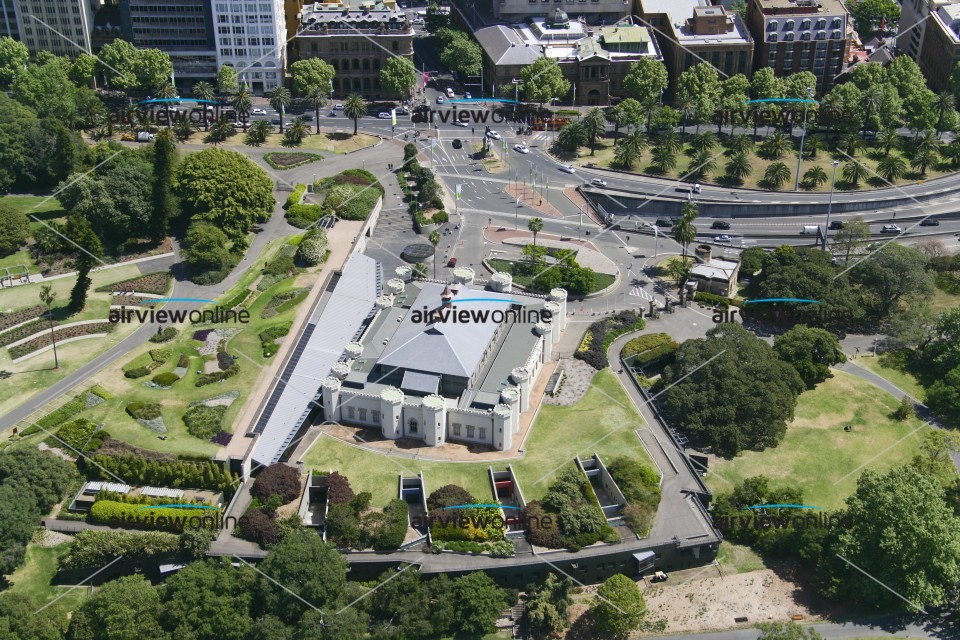 Aerial Image of Conservatorium of Music, Sydney