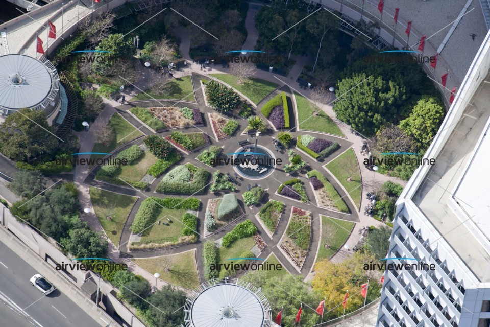 Aerial Image of The Garden, Darling Park