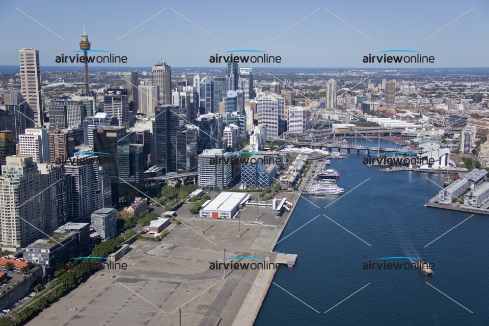 Aerial Image of Sydney CBD Western Side