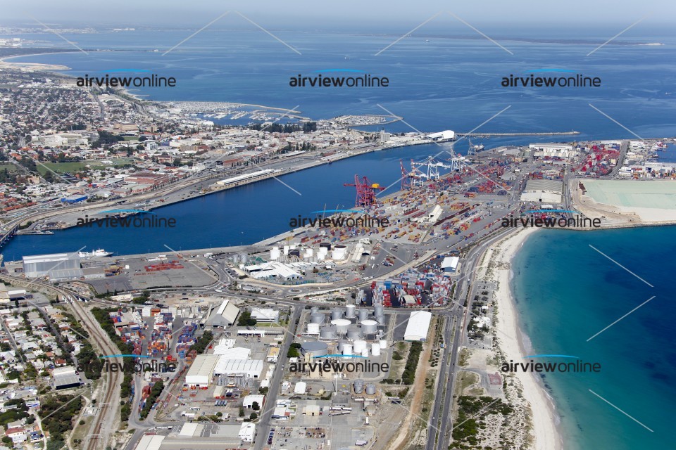 Aerial Image of Fremantle Docklands