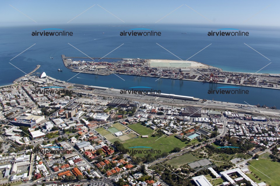 Aerial Image of Inner Harbour & Fremantle Park