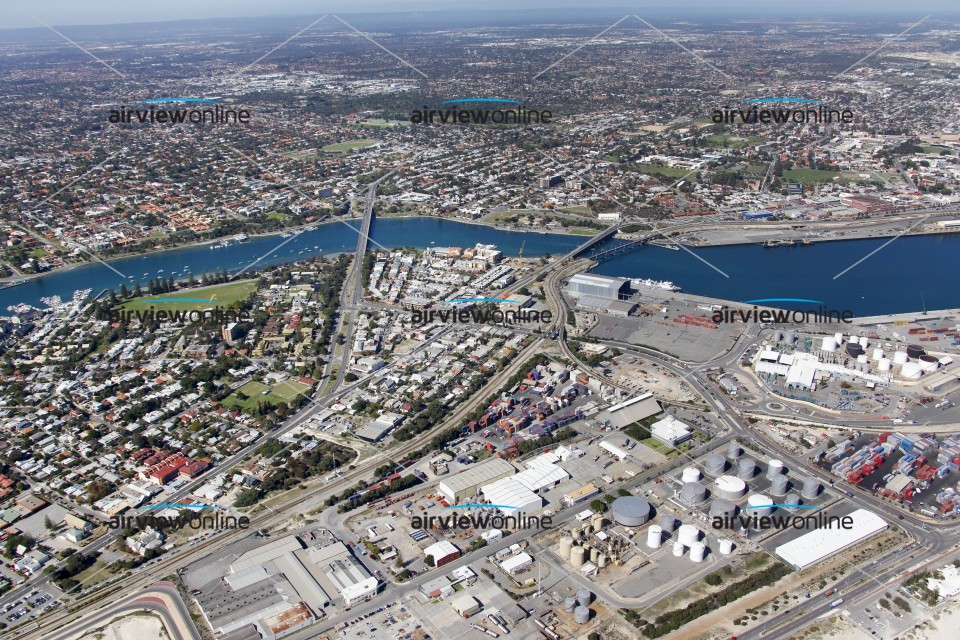 Aerial Image of North Fremantle