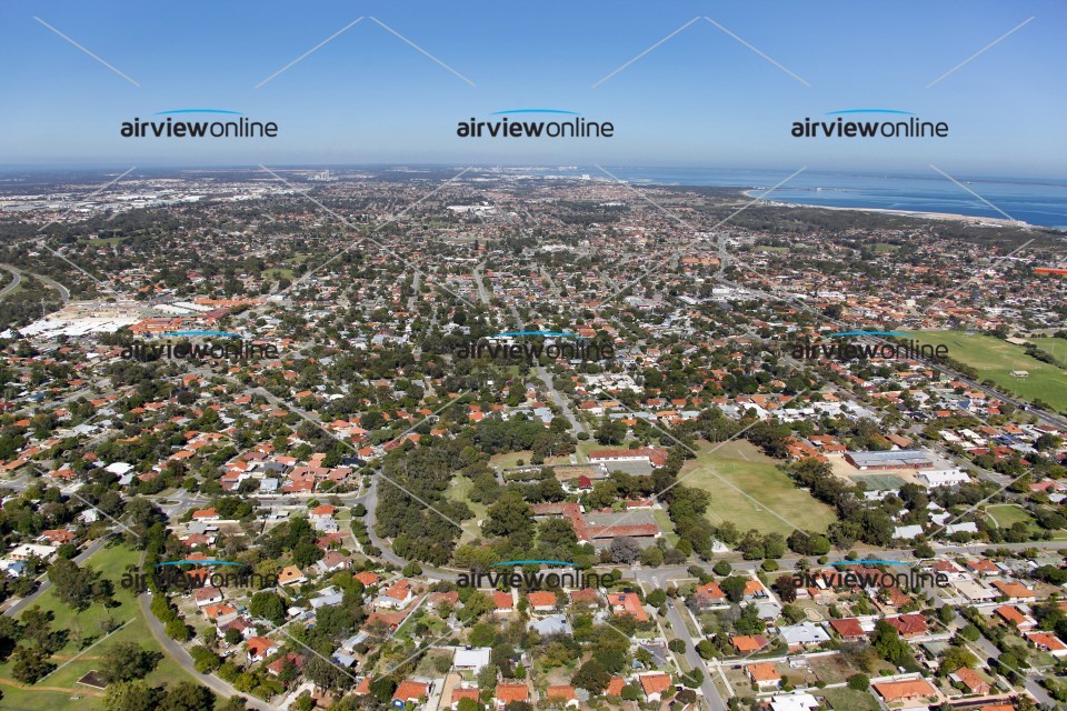 Aerial Image of Rennie Crescent North, Perth, Western Australia