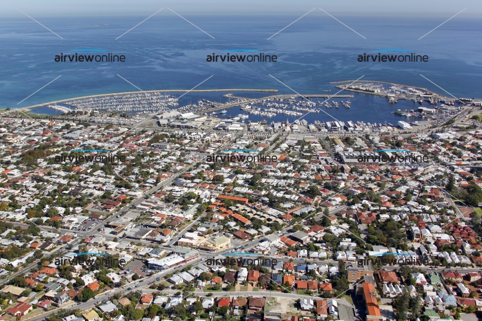 Aerial Image of The Harbours of Fremantle