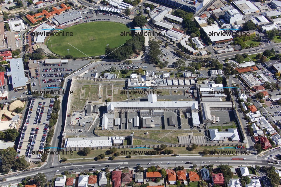 Aerial Image of Fremantle Prison