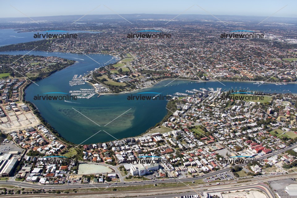 Aerial Image of North Fremantle to Leeuwin Barracks