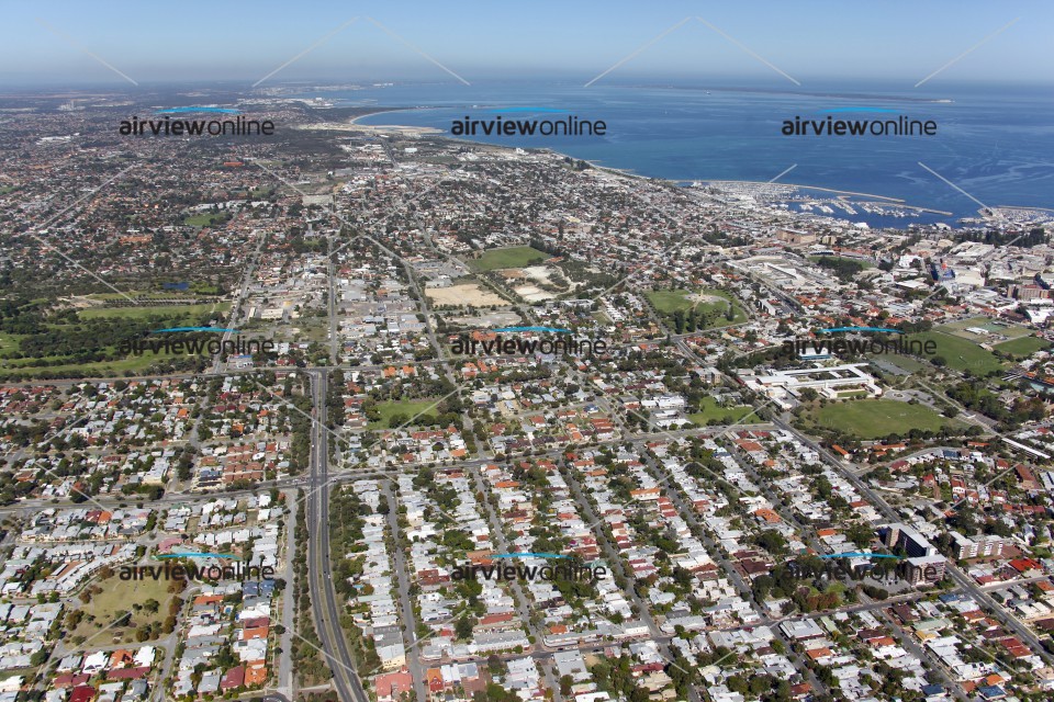 Aerial Image of Fremantle Looking South