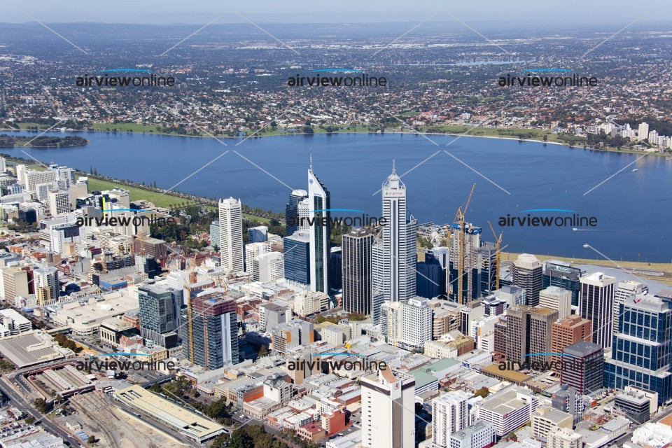 Aerial Image of Perth City