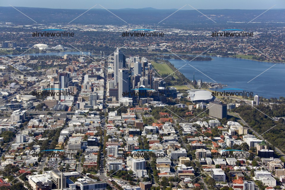 Aerial Photography Perth CBD Airview Online