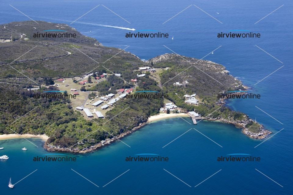 Aerial Image of Manly Quarantine Station
