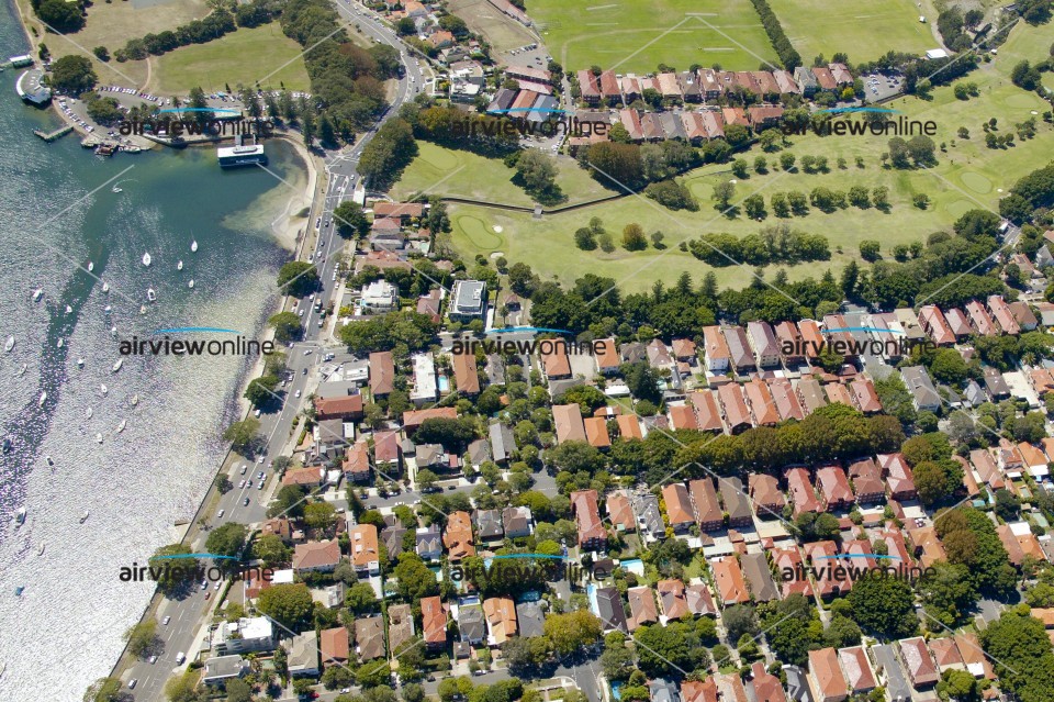 Aerial Image of Rose Bay Waterfront