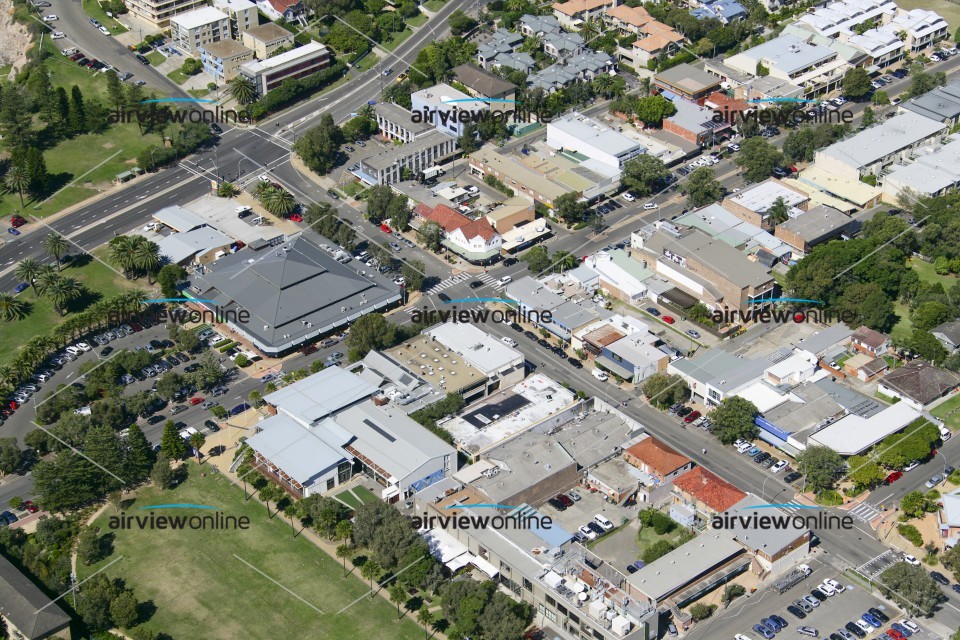 Aerial Image of Avalon commercial area
