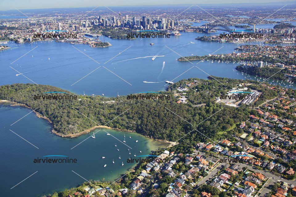 Aerial Image of Mosman and Sydney Harbour