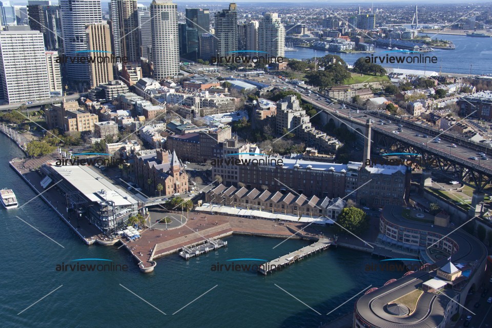 Aerial Image of The Rocks, Sydney