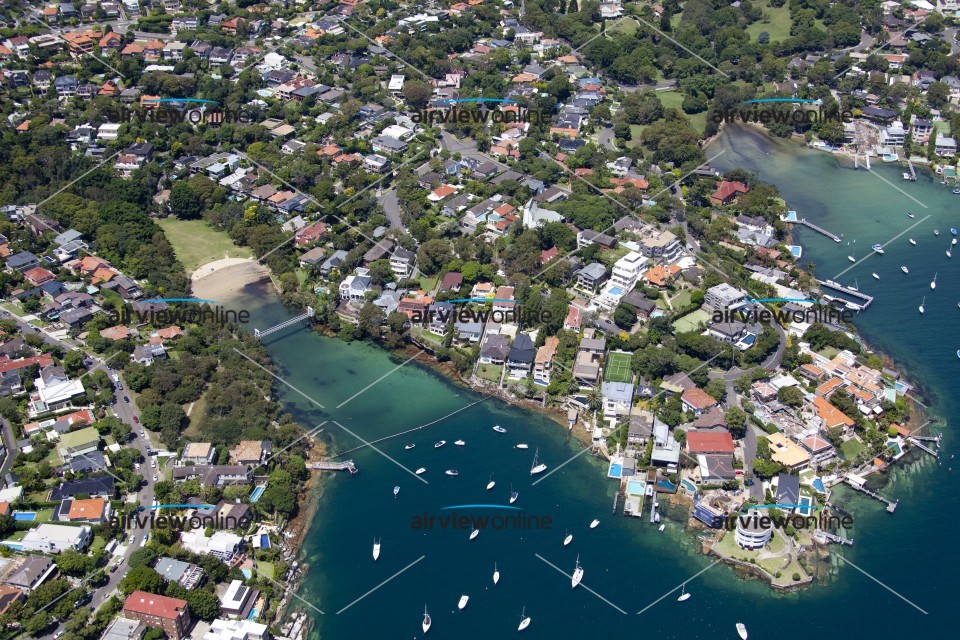 Aerial Image of Vaucluse Bay and Parsely Bay