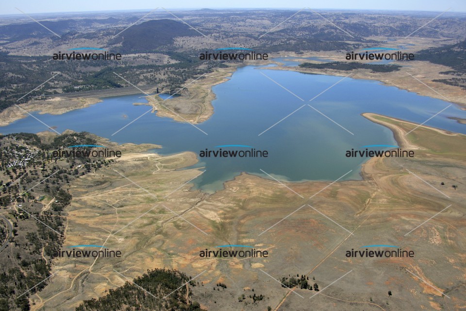 Aerial Image of Burrendong Dam