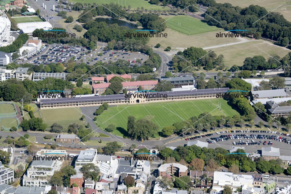Aerial Image of Victoria Barracks Paddington