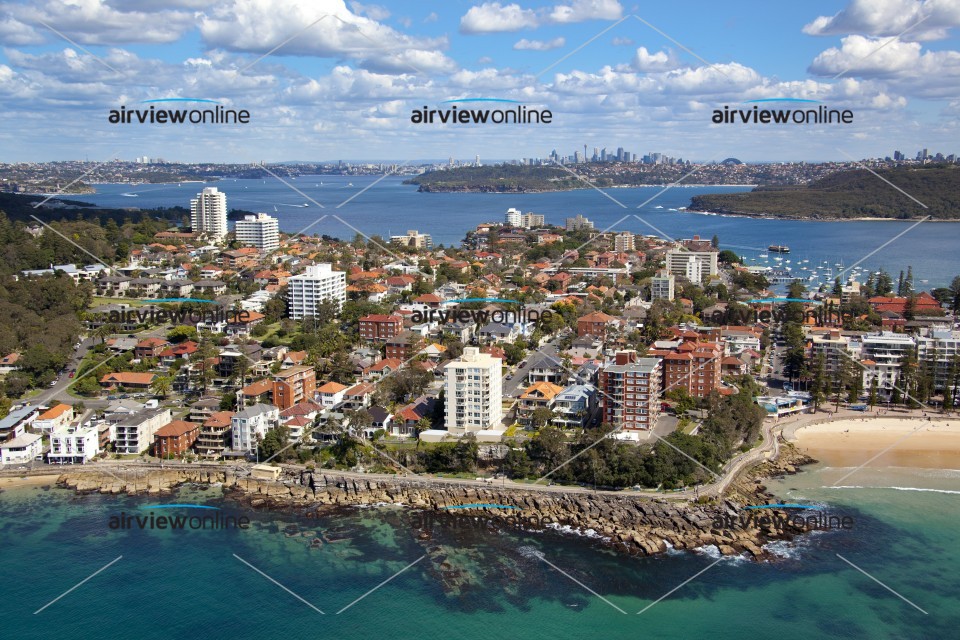 Aerial Image of Manly Waterfronts, Eastern Hill