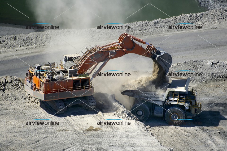 Aerial Image of Mining
