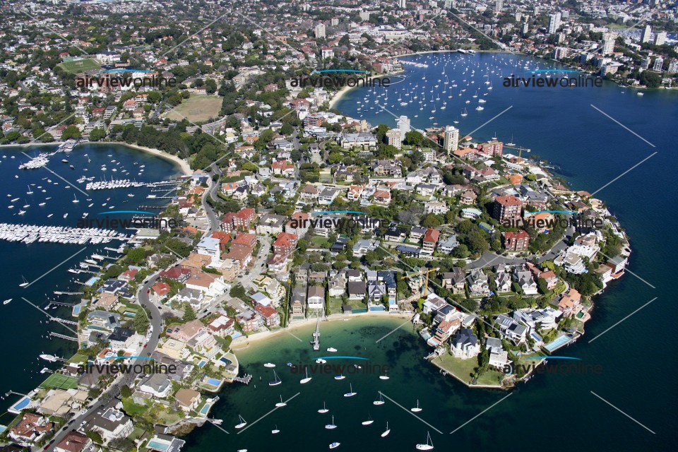 Aerial Image of Point Piper