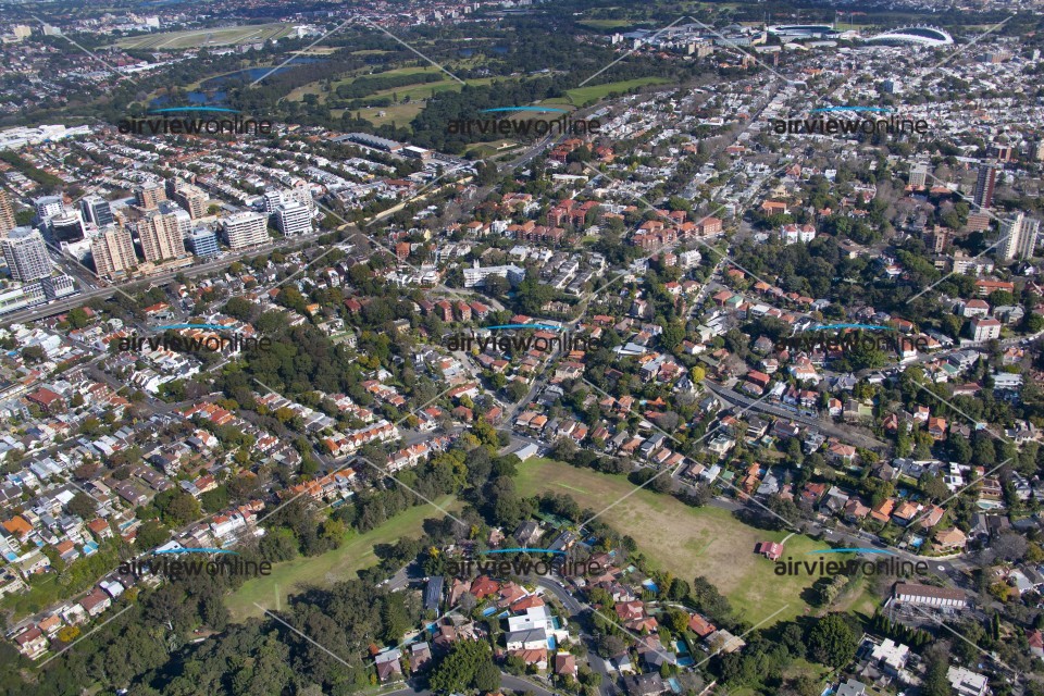 Aerial Image of Lough Playing Fields, Bellevue Hill