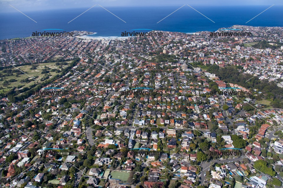 Aerial Image of Bellevue Hill to East Coast