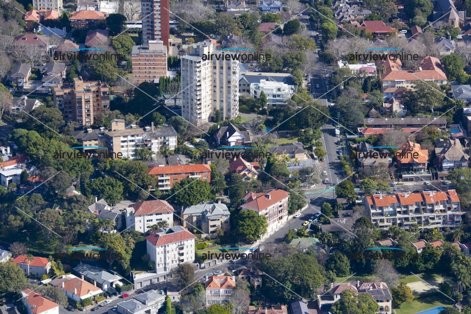 Aerial Image of Trelawney Street, Bellevue Hill