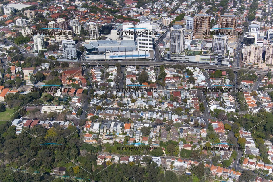 Aerial Image of Bellevue Hill and Bondi Junction