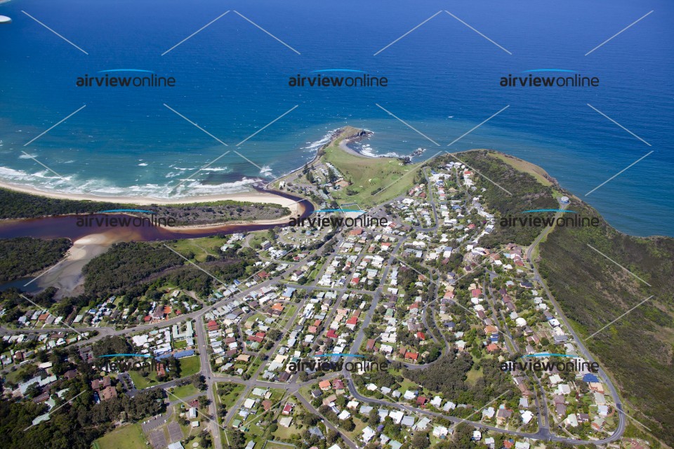 Aerial Image of Crescent Head