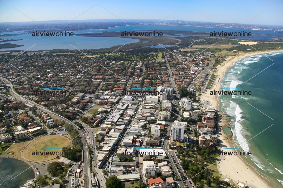 Aerial Image of Cronulla Looking North