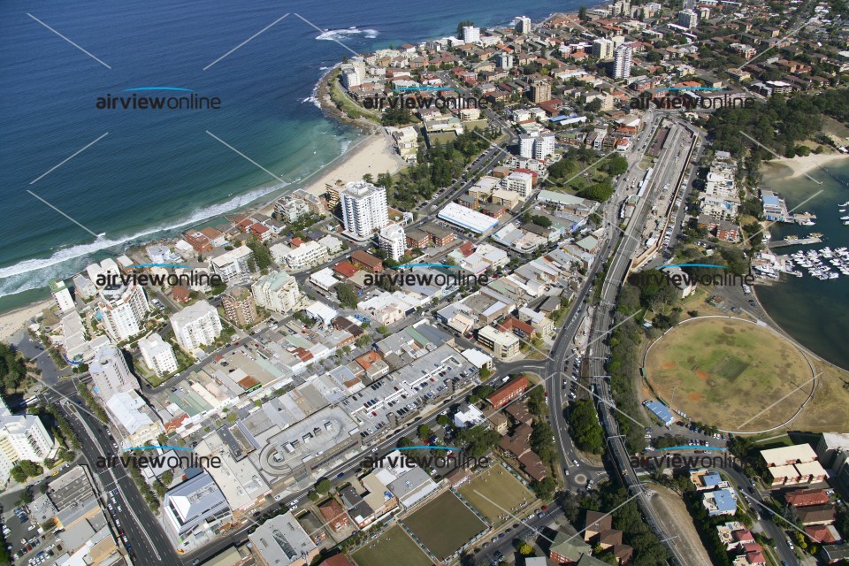 Aerial Image of Cronulla Shopping Centre