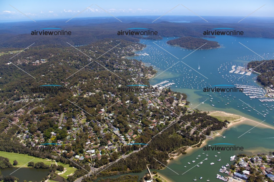 Aerial Image of Bayview to Church point