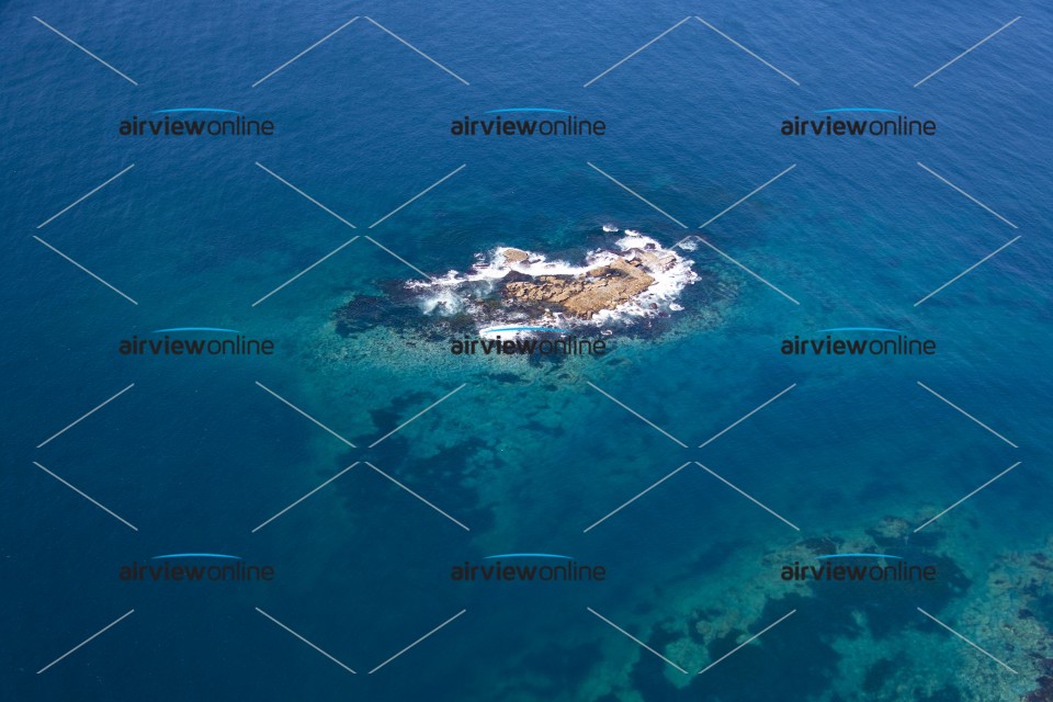 Aerial Image of Wedding Cake Island, Coogee