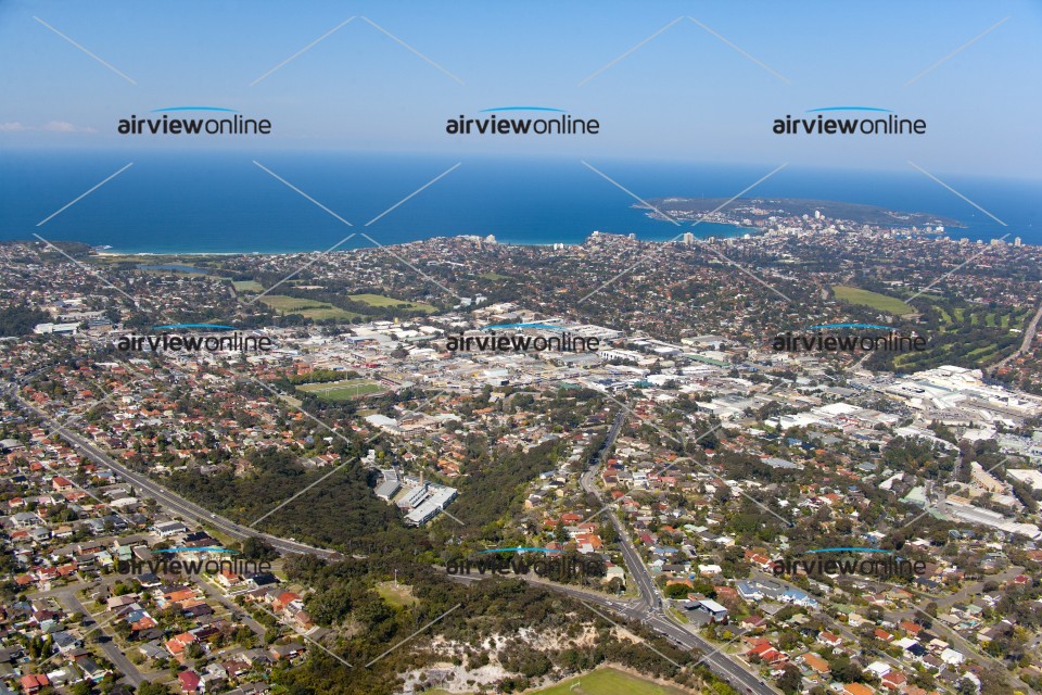 Aerial Image of Beacon Hill to North Head