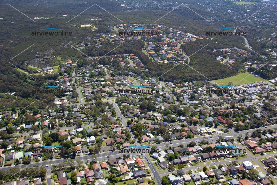 Aerial Image of Government, Ellis and Warringah Road Intersection Beacon Hill