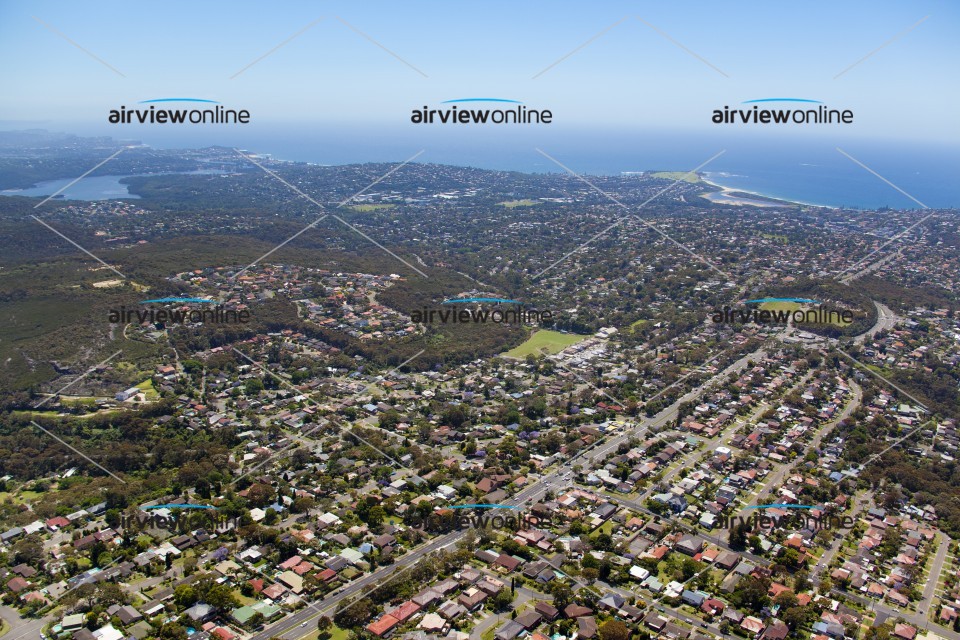 Aerial Image of Warringah Road, Beacon Hill