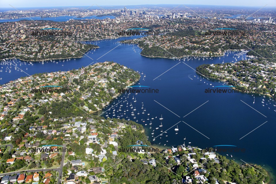 Aerial Image of Middle Harbour and Seaforth