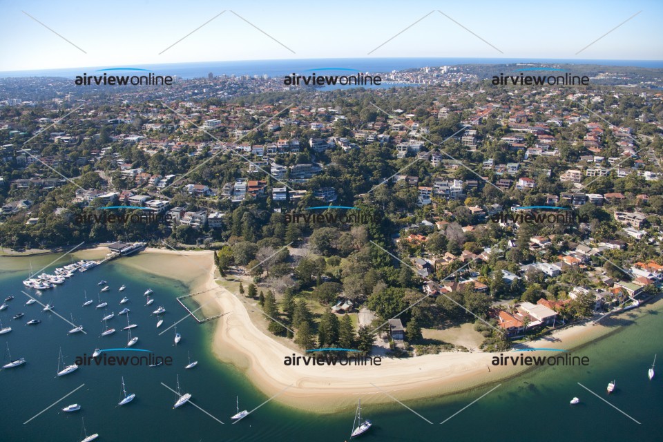 Aerial Image of Clontarf Reserve and the Beach