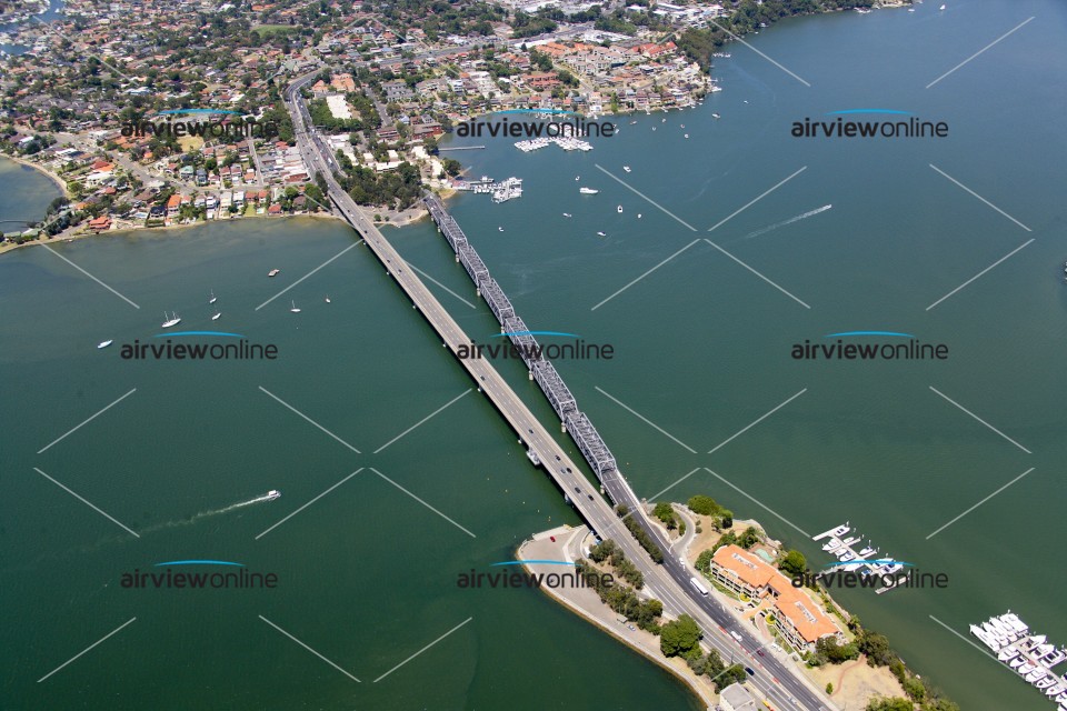 Aerial Image of Tom Ugly\'s Bridge