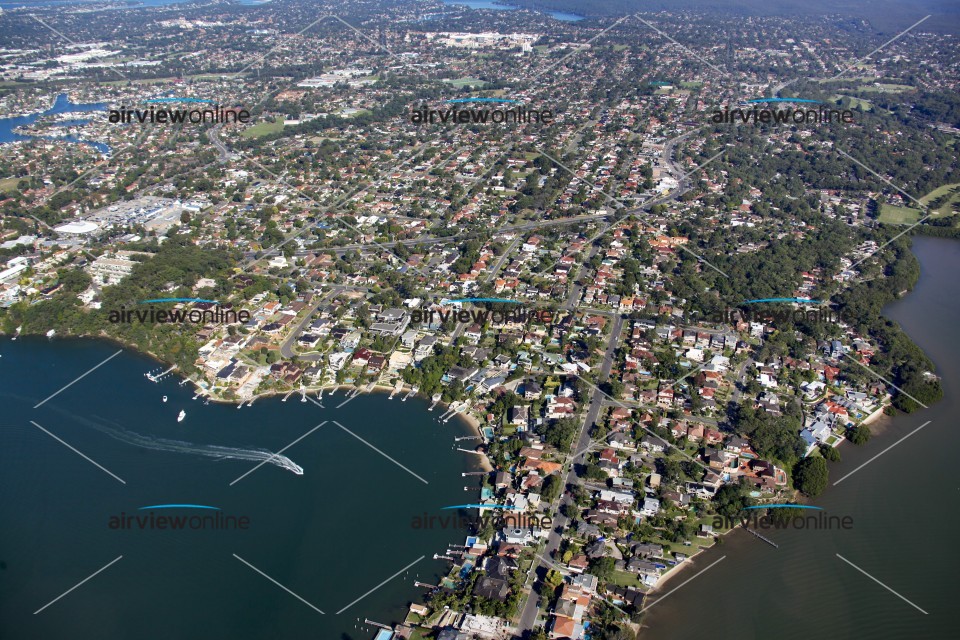 Aerial Image of Kangaroo Point to Miranda