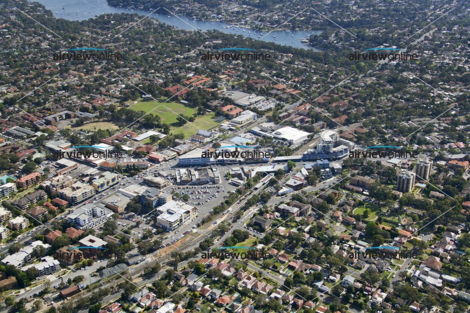 Aerial Image of Caringbah Shopping Centre