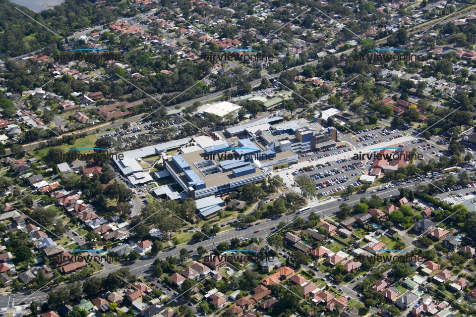 Aerial Image of Sutherland Hospital Caringbah