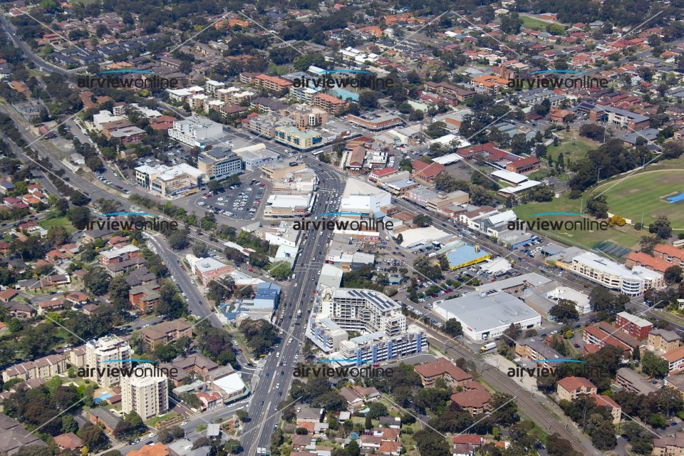 Aerial Image of Caringbah