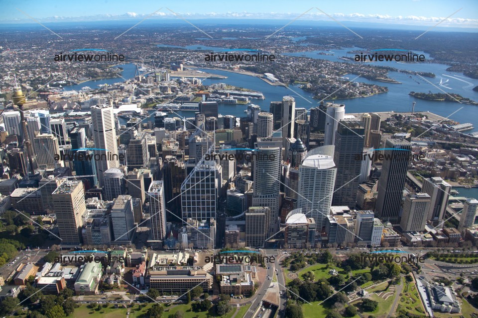 Aerial Image of Sydney CBD NSW