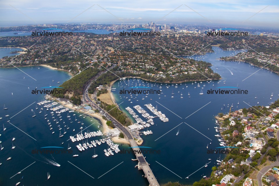 Aerial Image of The Spit, Middle Harbour