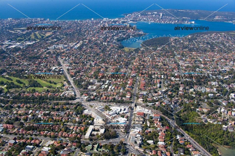 Aerial Image of Seaforth to Manly
