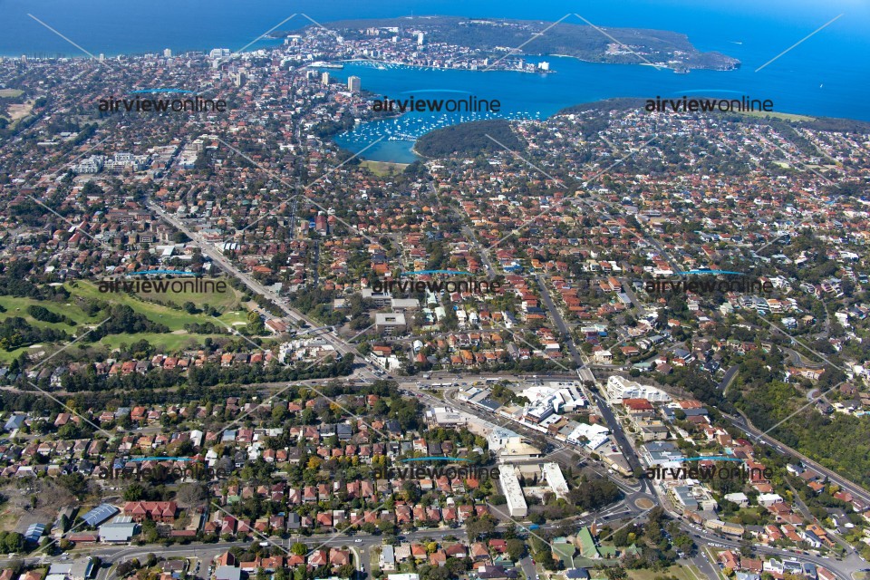 Aerial Image of Seaforth to Manly